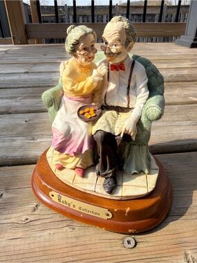 Vintage Ruby’s Collection Grandma Grandpa Figurine Resin Statue Decor